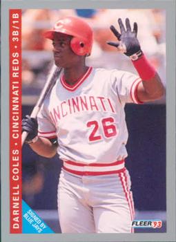 #388 Darnell Coles - Toronto Blue Jays - 1993 Fleer Baseball