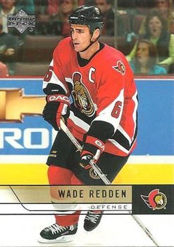 #388 Wade Redden - Ottawa Senators - 2006-07 Upper Deck Hockey