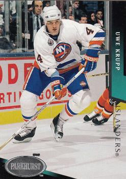 #388 Uwe Krupp - New York Islanders - 1993-94 Parkhurst Hockey