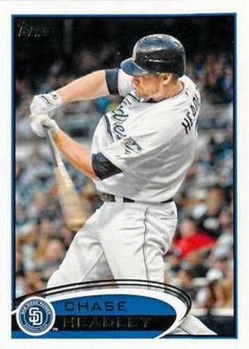 #388 Chase Headley - San Diego Padres - 2012 Topps Baseball