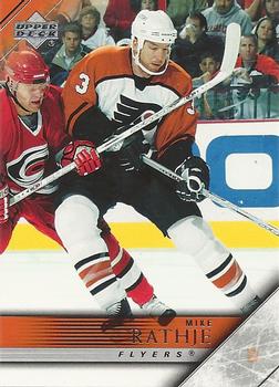 #388 Mike Rathje - Philadelphia Flyers - 2005-06 Upper Deck Hockey