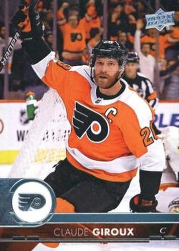 #388 Claude Giroux - Philadelphia Flyers - 2017-18 Upper Deck Hockey