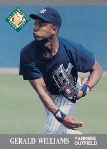 #388 Gerald Williams - New York Yankees - 1991 Ultra Baseball