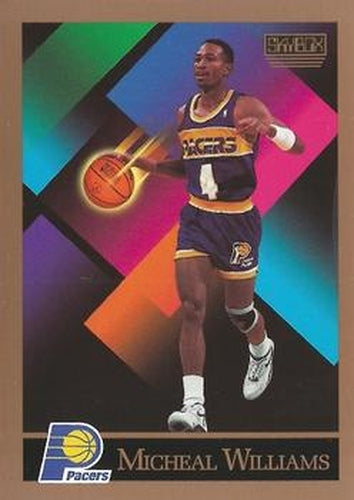 #388 Micheal Williams - Indiana Pacers - 1990-91 SkyBox Basketball