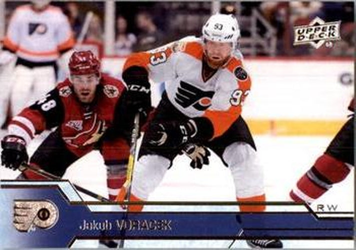 #388 Jakub Voracek - Philadelphia Flyers - 2016-17 Upper Deck Hockey