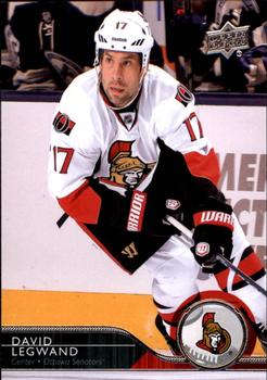 #388 David Legwand - Ottawa Senators - 2014-15 Upper Deck Hockey