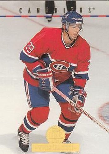 #388 Yves Racine - Montreal Canadiens - 1994-95 Leaf Hockey