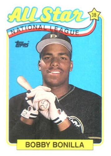 #388 Bobby Bonilla - Pittsburgh Pirates - 1989 Topps Baseball