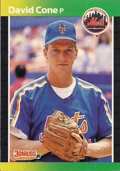 #388 David Cone - New York Mets - 1989 Donruss Baseball