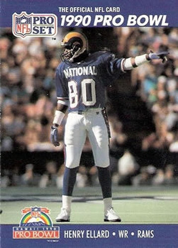 #388 Henry Ellard - Los Angeles Rams - 1990 Pro Set Football