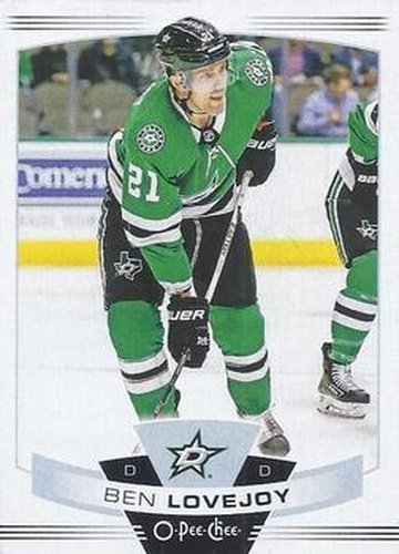 #388 Ben Lovejoy - Dallas Stars - 2019-20 O-Pee-Chee Hockey