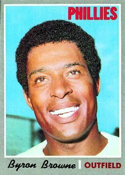 #388 Byron Browne - Philadelphia Phillies - 1970 Topps Baseball