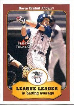 #388 Darin Erstad - Anaheim Angels - 2001 Fleer Tradition Baseball