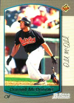 #388 Darnell McDonald - Baltimore Orioles - 2000 Bowman Baseball