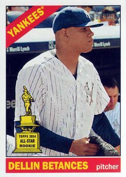 #388 Dellin Betances - New York Yankees - 2015 Topps Heritage Baseball