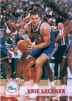 #388 Eric Leckner - Philadelphia 76ers - 1993-94 Hoops Basketball