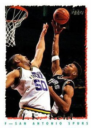 #388 J.R. Reid - San Antonio Spurs - 1994-95 Topps Basketball