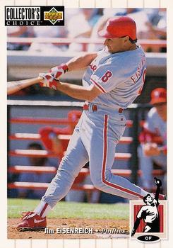 #388 Jim Eisenreich - Philadelphia Phillies - 1994 Collector's Choice Baseball