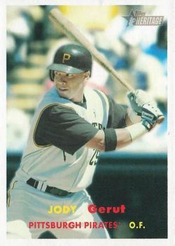 #388 Jody Gerut - Pittsburgh Pirates - 2006 Topps Heritage Baseball