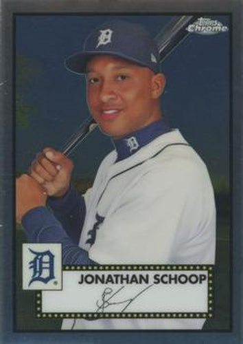 #388 Jonathan Schoop - Detroit Tigers - 2021 Topps Chrome Platinum Anniversary Baseball