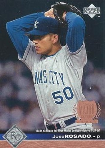 #388 Jose Rosado - Kansas City Royals - 1997 Upper Deck Baseball