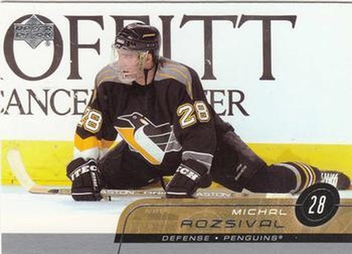 #388 Michal Rozsival - Pittsburgh Penguins - 2002-03 Upper Deck Hockey