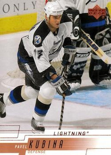 #388 Pavel Kubina - Tampa Bay Lightning - 2000-01 Upper Deck Hockey