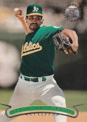 #388 Steve Ontiveros - Oakland Athletics - 1996 Stadium Club Baseball