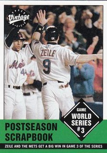 #388 Todd Zeile - New York Mets - 2001 Upper Deck Vintage Baseball