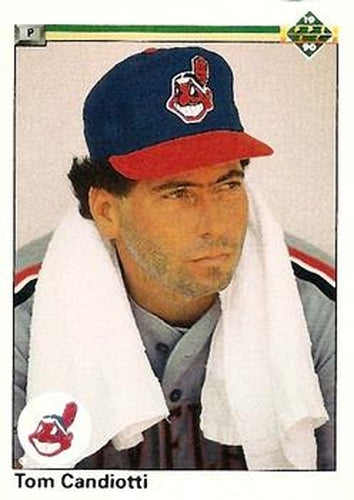 #388 Tom Candiotti - Cleveland Indians - 1990 Upper Deck Baseball