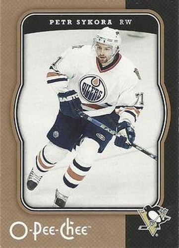 #388 Petr Sykora - Pittsburgh Penguins - 2007-08 O-Pee-Chee Hockey