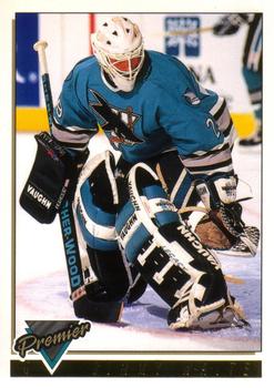 #388 Jimmy Waite - San Jose Sharks - 1993-94 O-Pee-Chee Premier Hockey - Gold