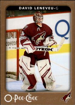 #388 David Leneveu - Phoenix Coyotes - 2006-07 O-Pee-Chee Hockey