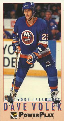 #388 David Volek - New York Islanders - 1993-94 Fleer PowerPlay Hockey