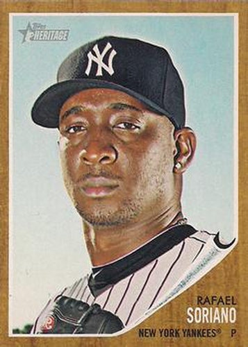 #388 Rafael Soriano - New York Yankees - 2011 Topps Heritage Baseball