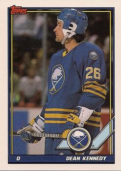#388 Dean Kennedy - Buffalo Sabres - 1991-92 Topps Hockey
