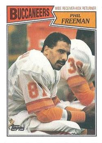#388 Phil Freeman - Tampa Bay Buccaneers - 1987 Topps Football