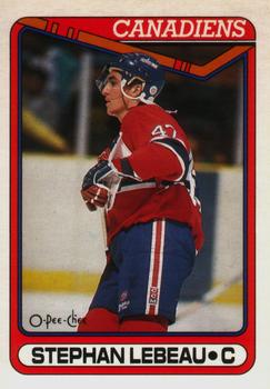 #388 Stephan Lebeau - Montreal Canadiens - 1990-91 O-Pee-Chee Hockey