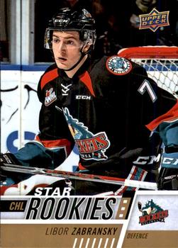 #389 Libor Zabransky - Kelowna Rockets - 2017-18 Upper Deck CHL Hockey