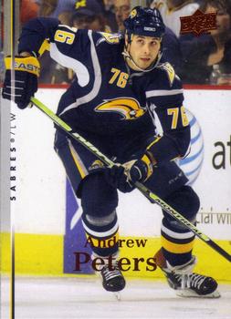 #389 Andrew Peters - Buffalo Sabres - 2007-08 Upper Deck Hockey