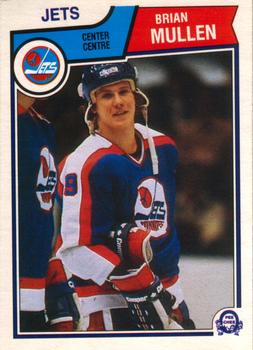 #389 Brian Mullen - Winnipeg Jets - 1983-84 O-Pee-Chee Hockey