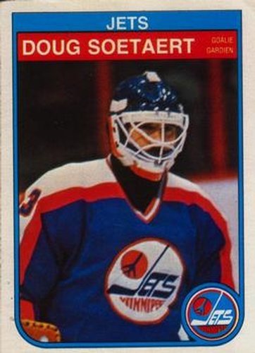 #389 Doug Soetaert - Winnipeg Jets - 1982-83 O-Pee-Chee Hockey