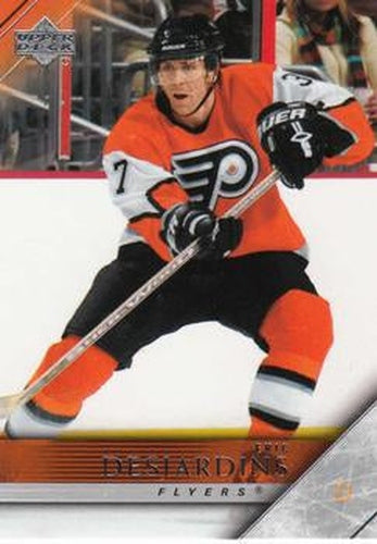 #389 Eric Desjardins - Philadelphia Flyers - 2005-06 Upper Deck Hockey