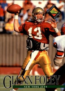 #389 Glenn Foley - New York Jets - 1994 Pro Line Live Football