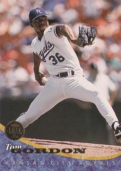 #389 Tom Gordon - Kansas City Royals - 1994 Leaf Baseball