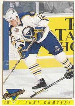 #389 Yuri Khmylev - Buffalo Sabres - 1993-94 Topps Premier Hockey