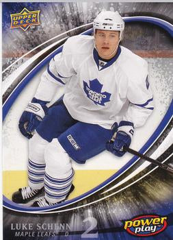 #389 Luke Schenn - Toronto Maple Leafs - 2008-09 Upper Deck Power Play Box Set Hockey