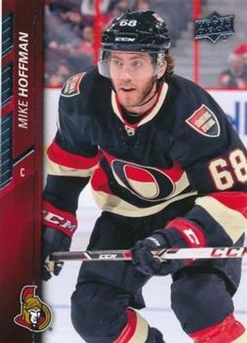 #389 Mike Hoffman - Ottawa Senators - 2015-16 Upper Deck Hockey