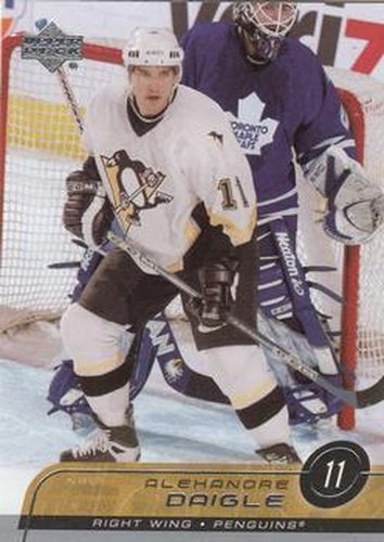 #389 Alexandre Daigle - Pittsburgh Penguins - 2002-03 Upper Deck Hockey