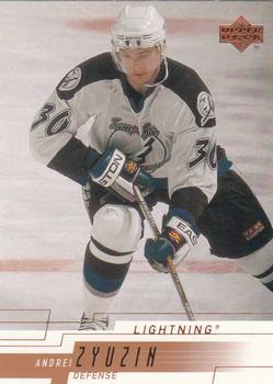 #389 Andrei Zyuzin - Tampa Bay Lightning - 2000-01 Upper Deck Hockey